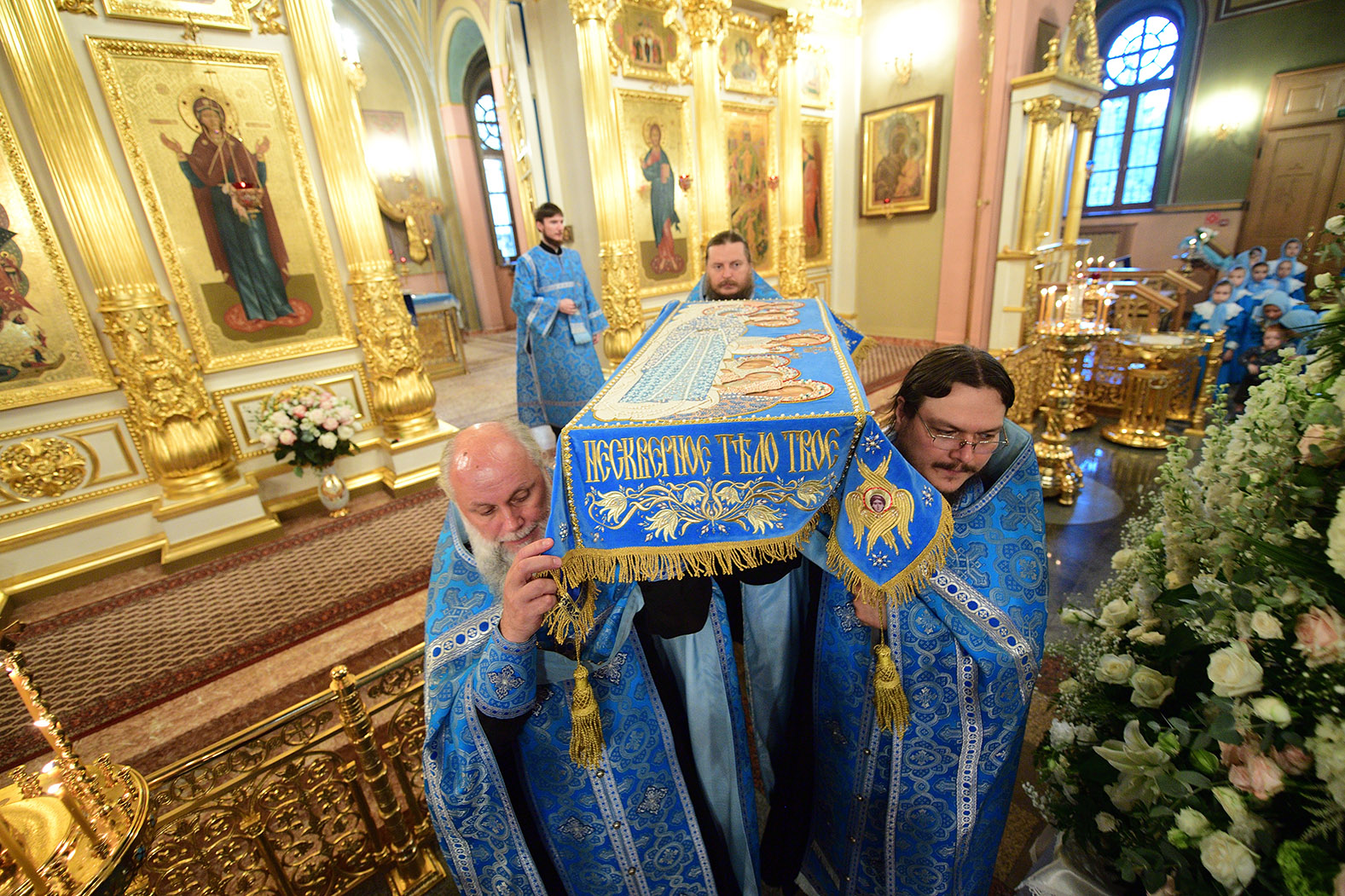 Всенощное бдение в праздник Успения Пресвятой Владычицы нашей Богородицы