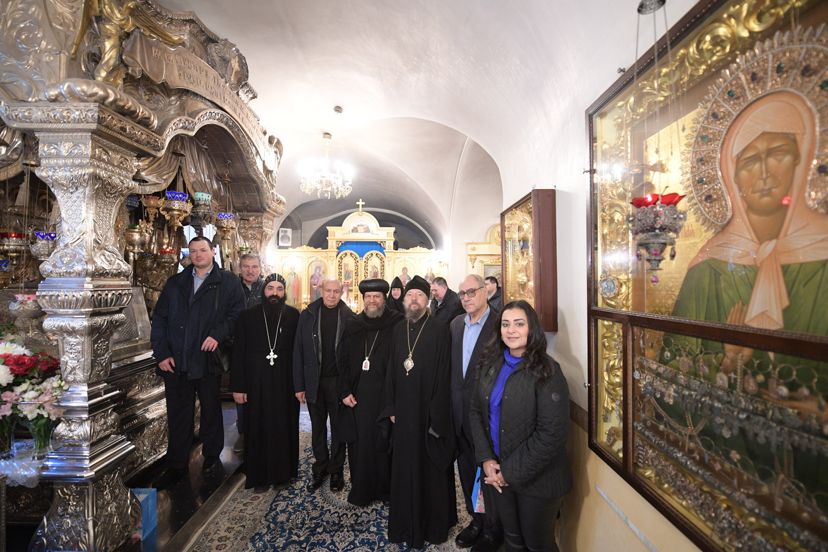 Представители Комиссии по диалогу между Русской Православной Церковью и Коптской Церковью посетили Покровский монастырь