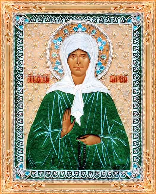 Молебен с акафистом святой праведной блаженной Матроне Московской﻿