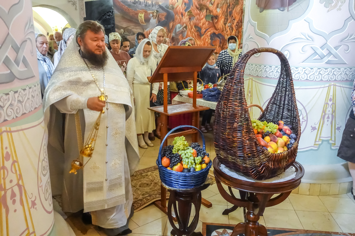 Праздник Преображения Господня в селе Марково
