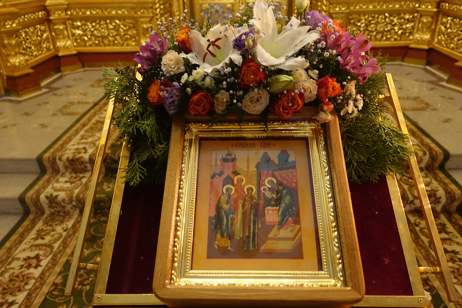 Праздник Сретения Господня в Троице Лыково города Москвы