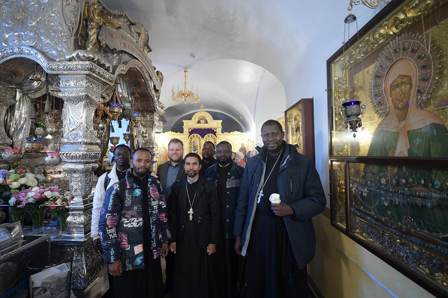 Ставленники из Африканских республик посетили Покровский женский монастырь
