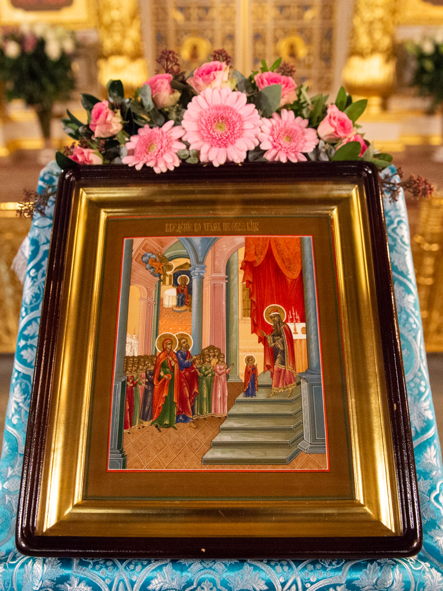 Праздник Введения во храм Божией Матери в Покровской обители