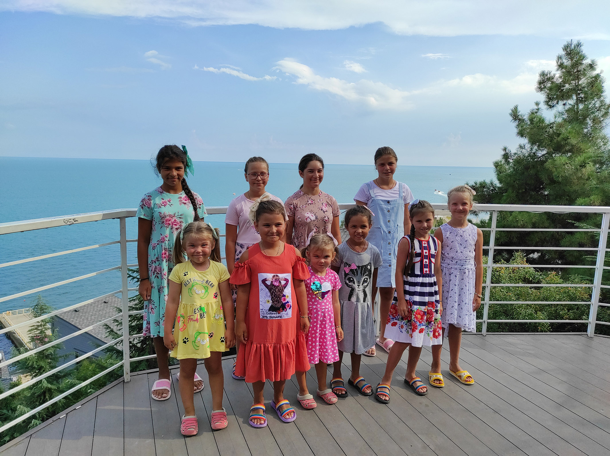 Летние каникулы воспитанниц детского приюта Покровского монастыря