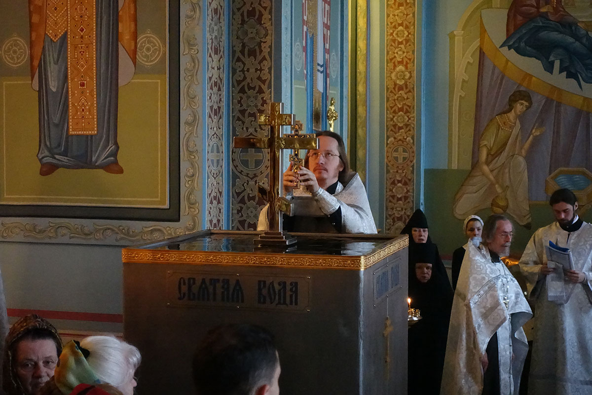 Праздник Крещения Господня на подворье в Троице-Лыково