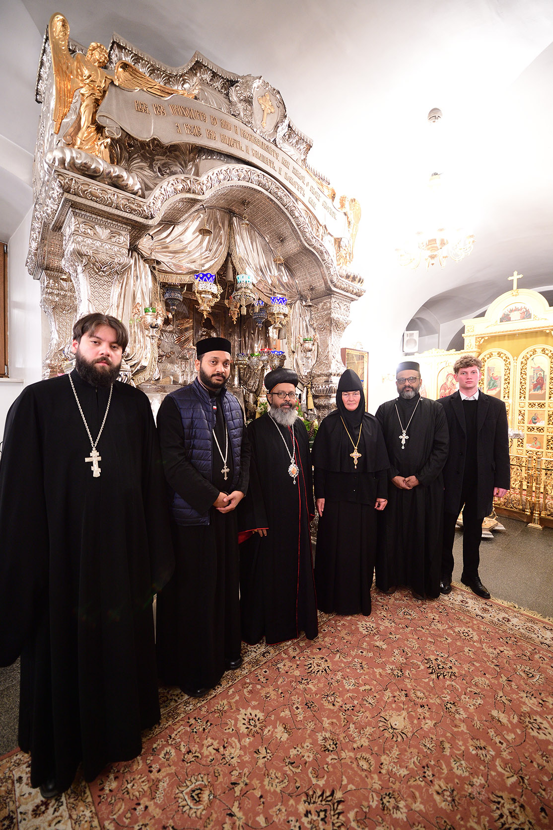 В Покровский монастырь прибыли представители Церкви Индии