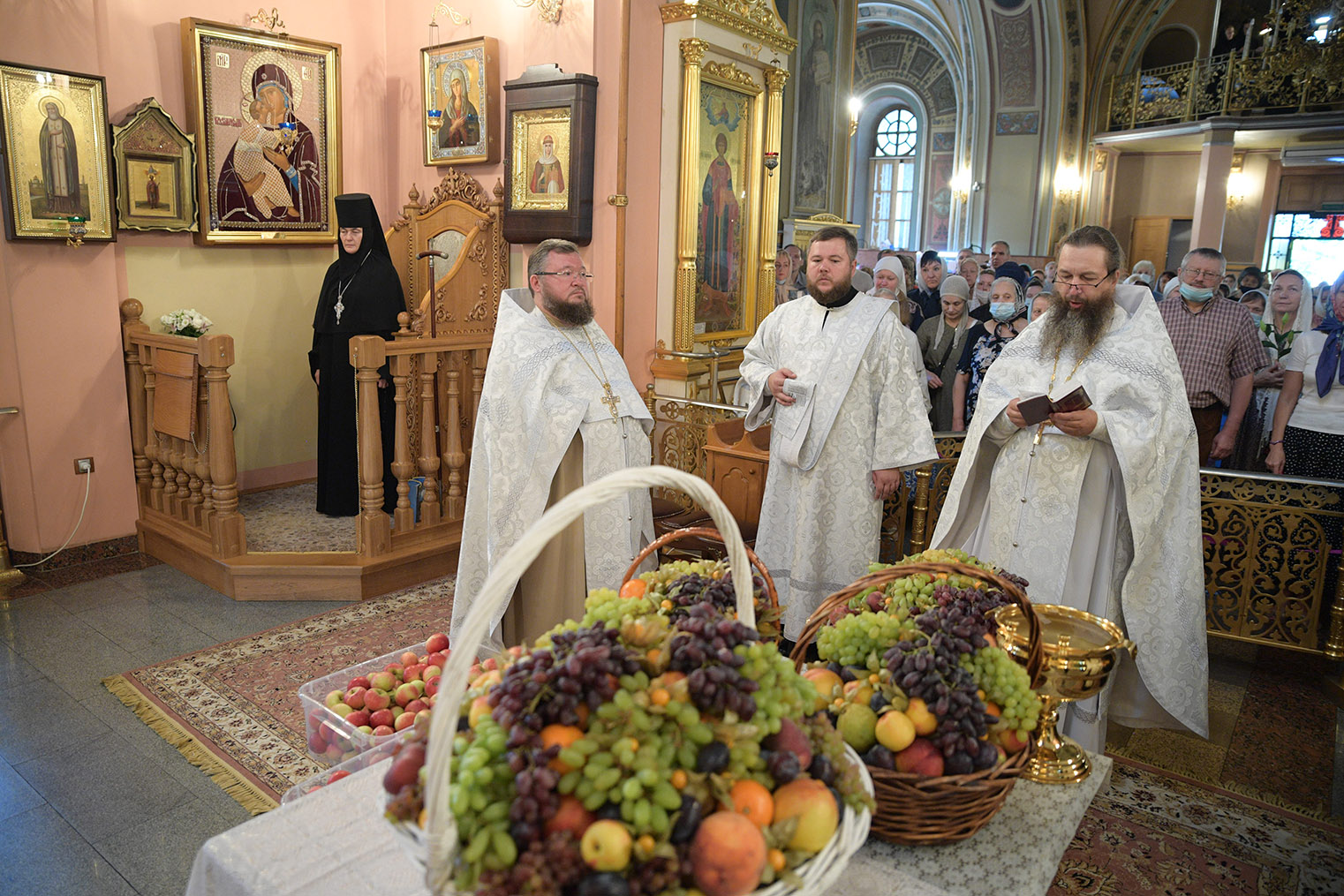 Праздник Преображения Господня в Покровском монастыре