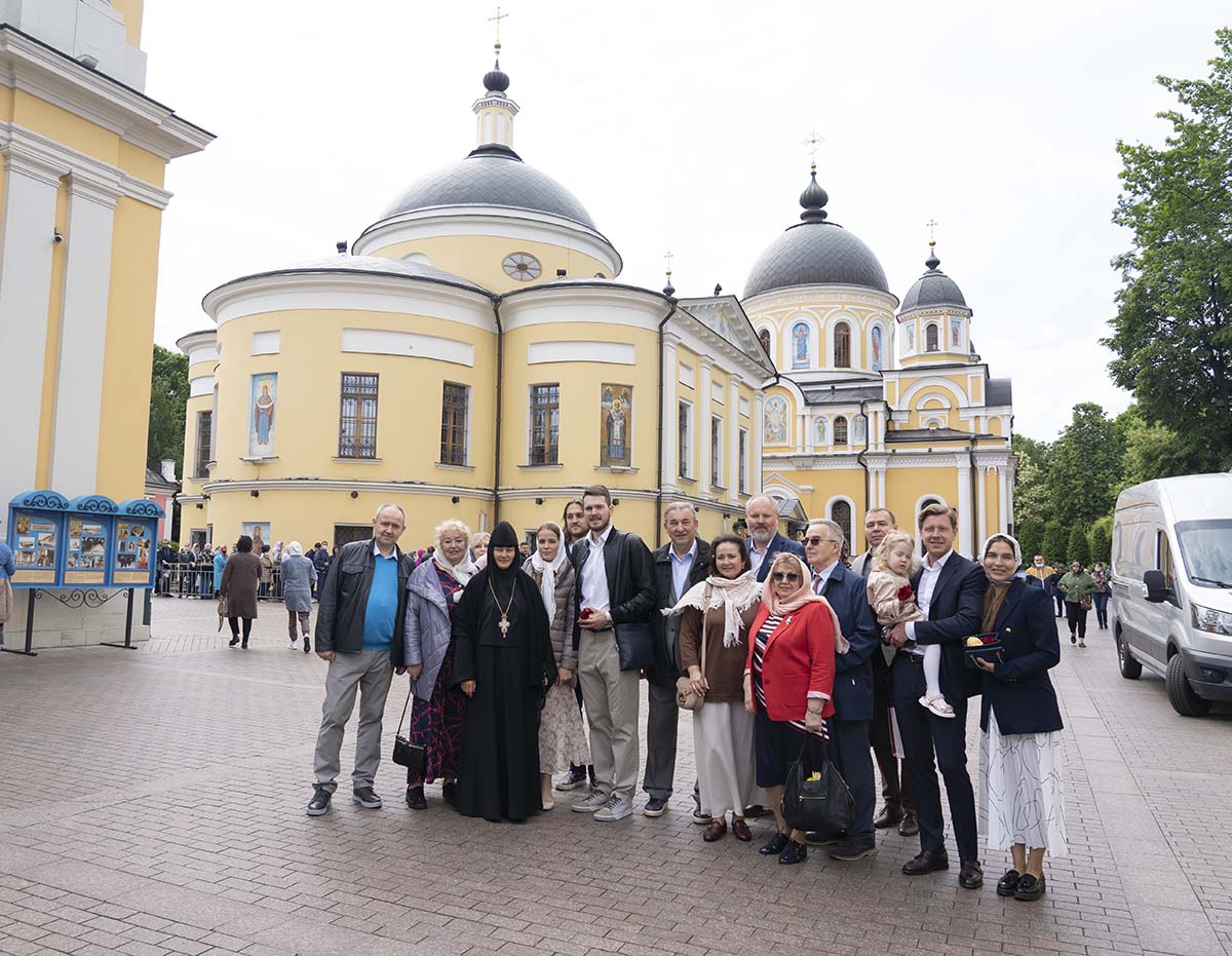 Покровский монастырь посетил президент Федерации хоккея России Владислав Александрович Третьяк