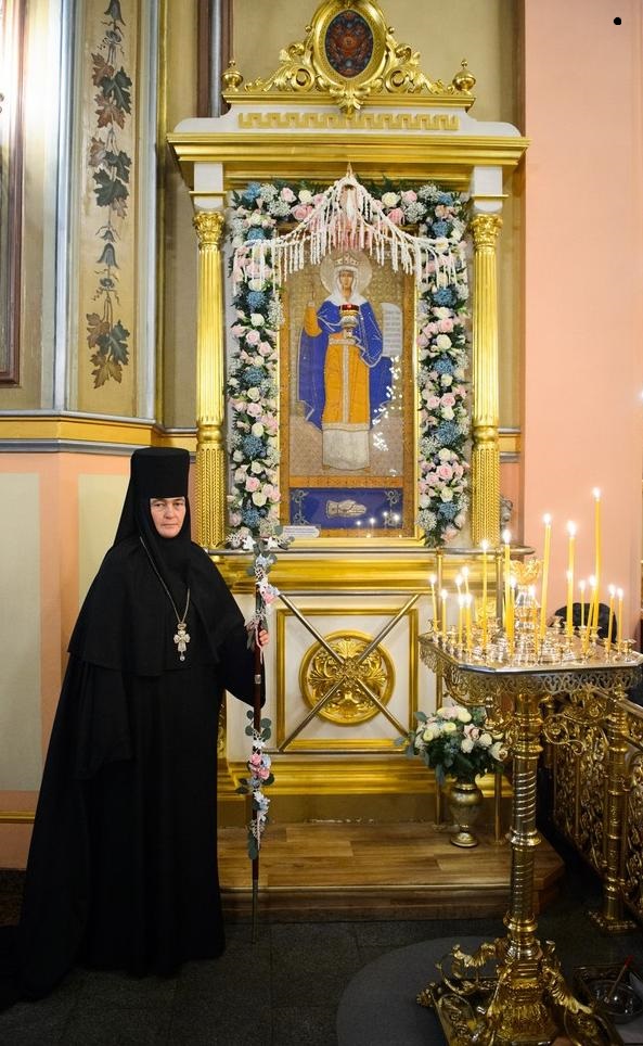 День памяти святой царицы Феофании - день тезоименитства настоятельницы Покровского монастыря игумении Феофании