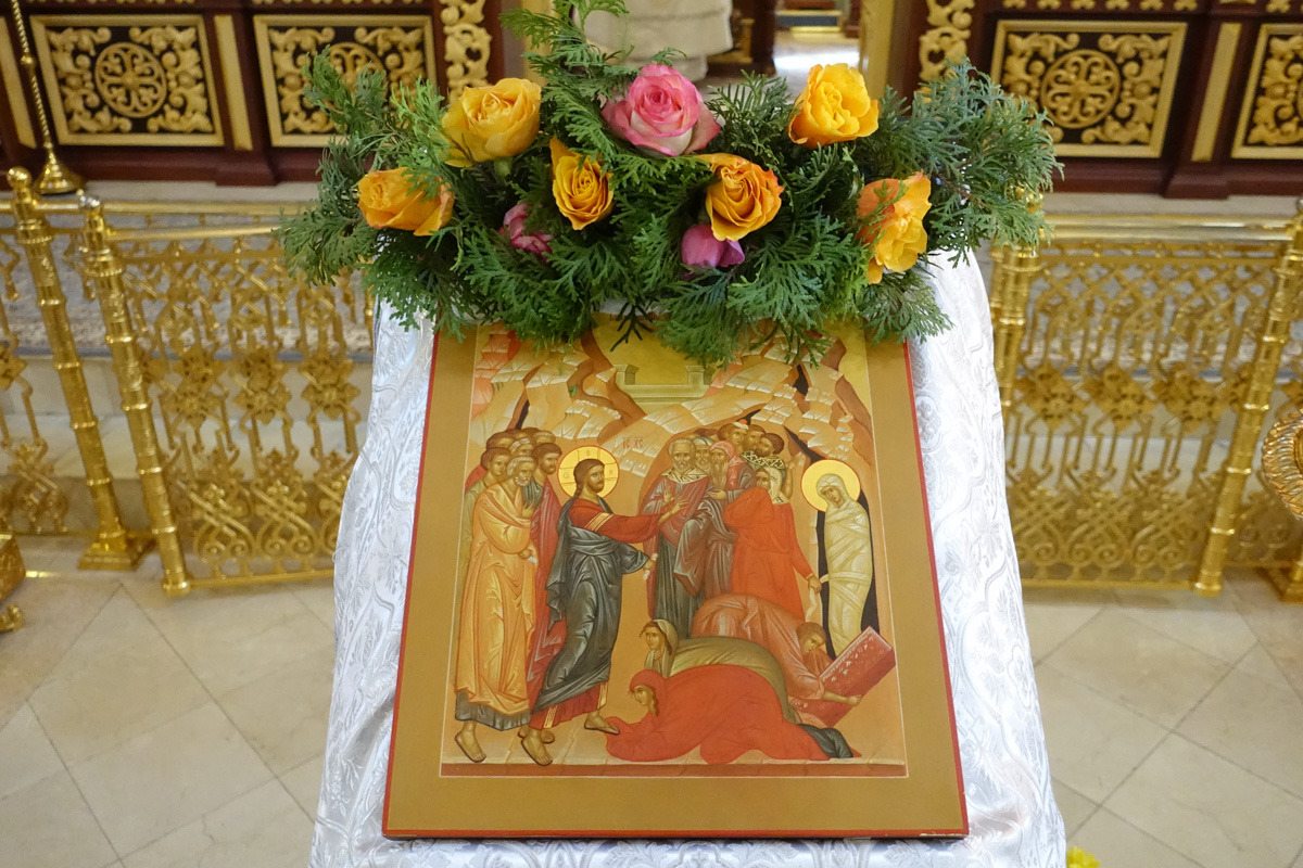 Лазарева суббота и полевые работы на подворье монастыря в селе Марково