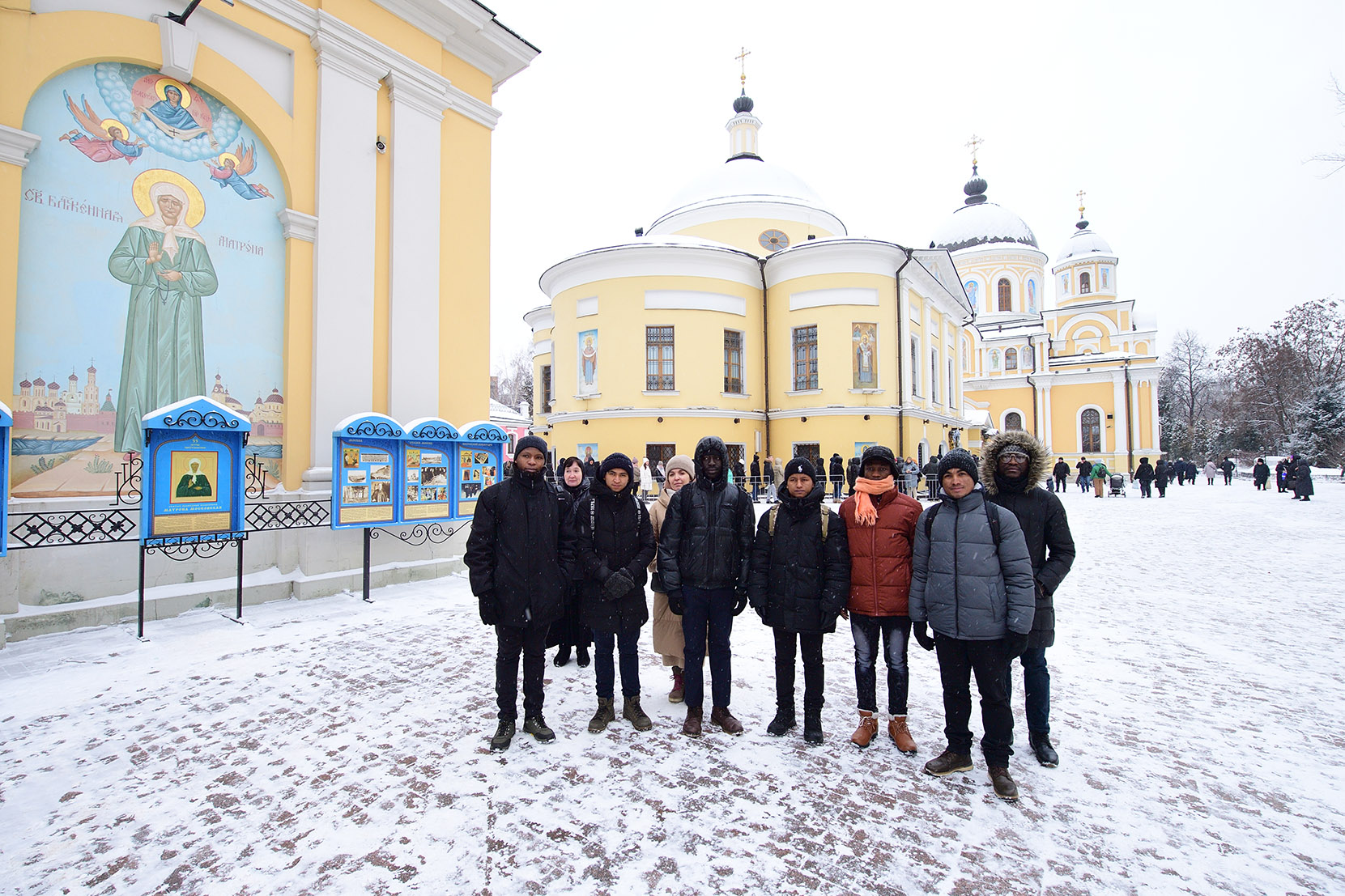 Cтуденты из разных стран африки посетили Покровский женский монастырь