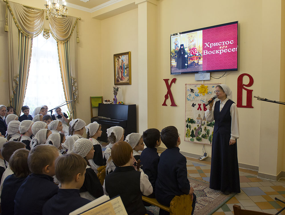Пасхальный концерт учащихся православной гимназии