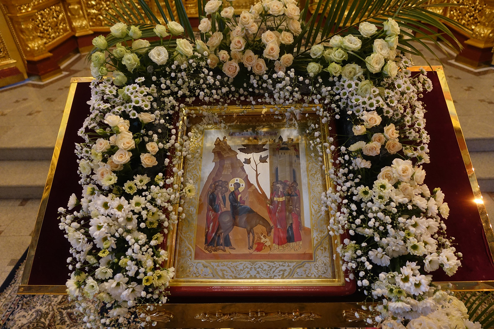 Праздник Входа Господня в Иерусалим на подворье в Троице-Лыково