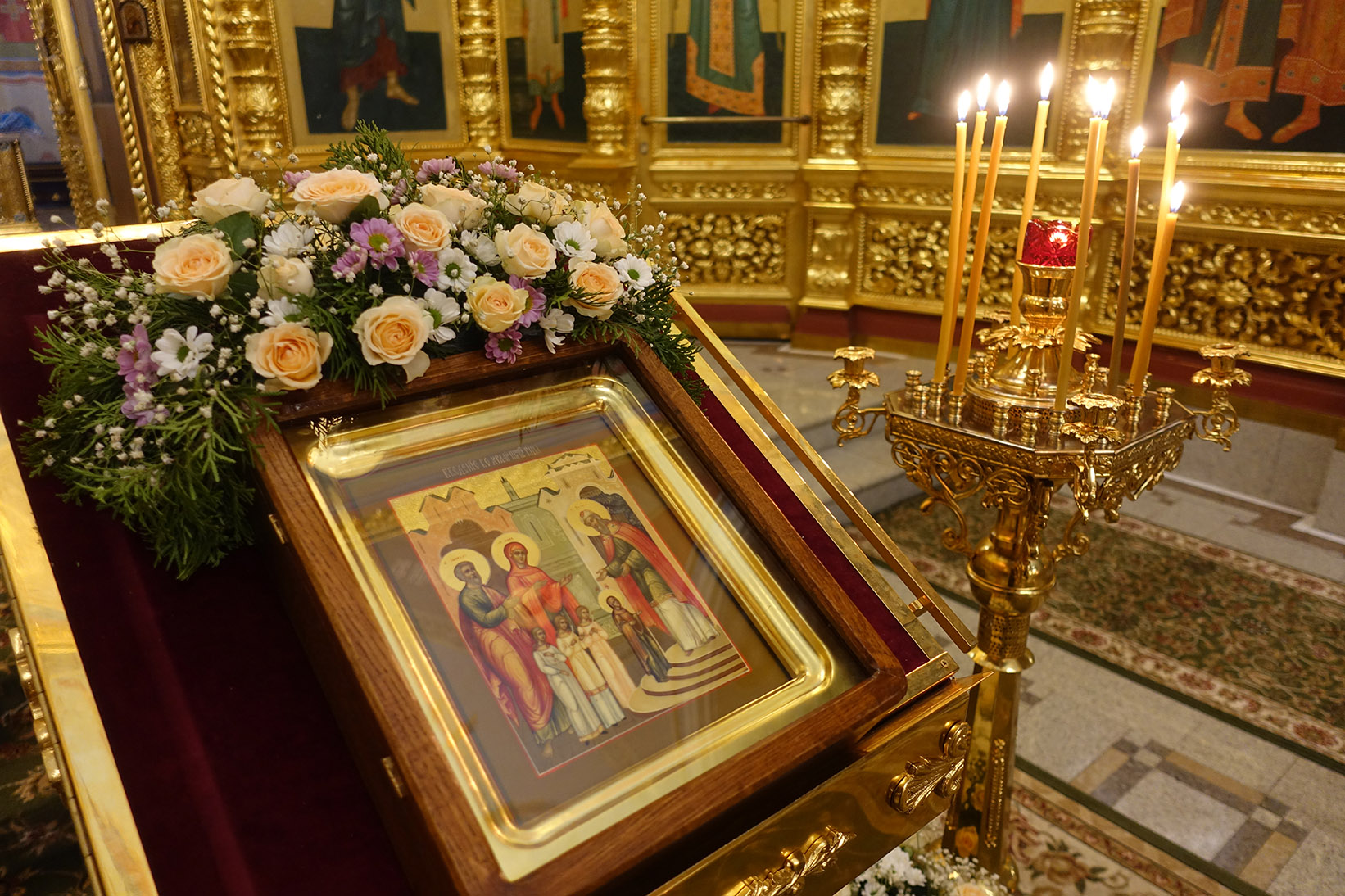 Праздник Введение во храм Пресвятой Богородицы на подворье в Троице-Лыково