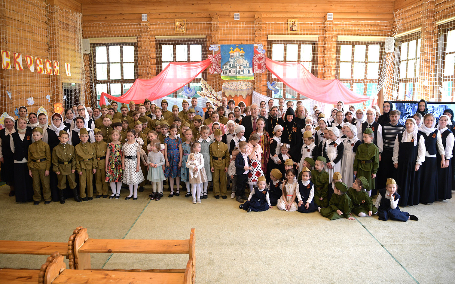 Пасхальный концерт в православной гимназии в Троице-Лыкове