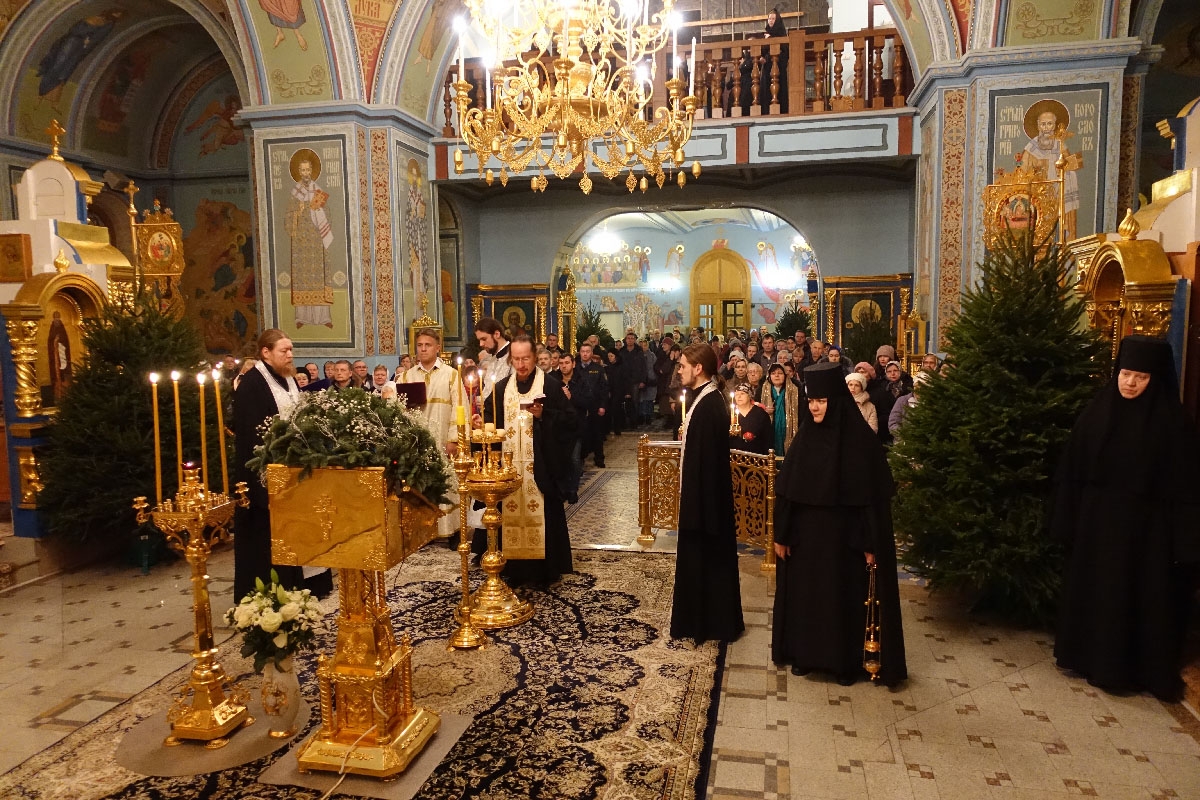 Суббота пред Рождеством Христовым в Троице-Лыково