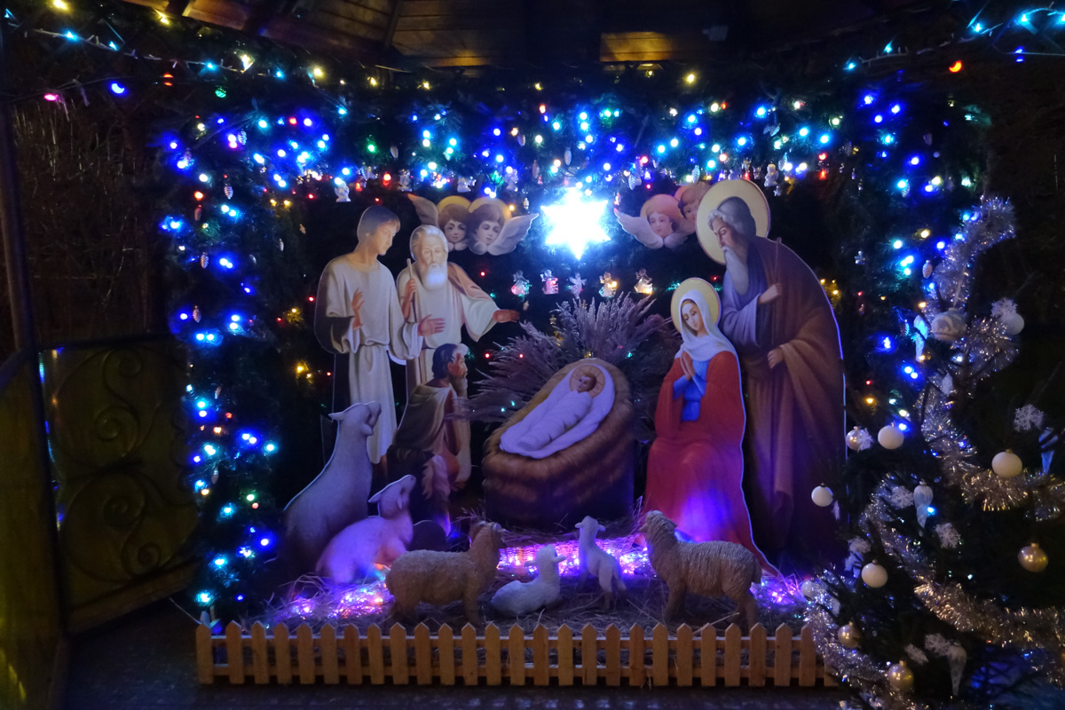 Рождество Христово на подворье Покровского монастыря в селе Марково