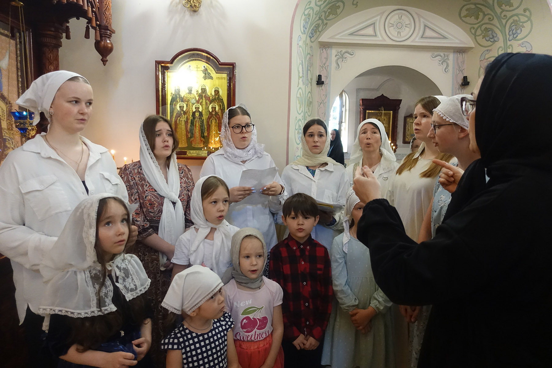 День Святой Троицы. Подворье монастыря в селе Марково Раменского района