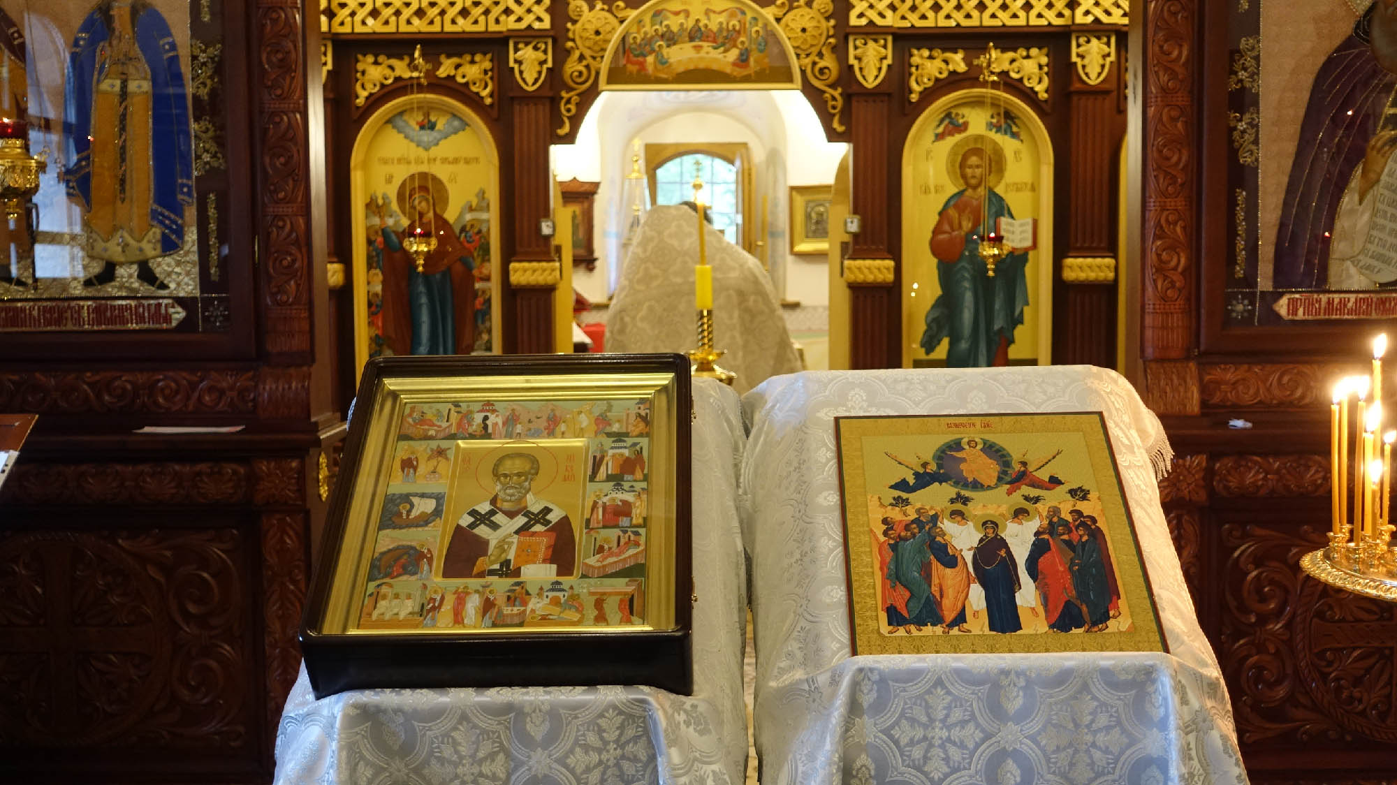 Престольный праздник святителя Николая в Марково