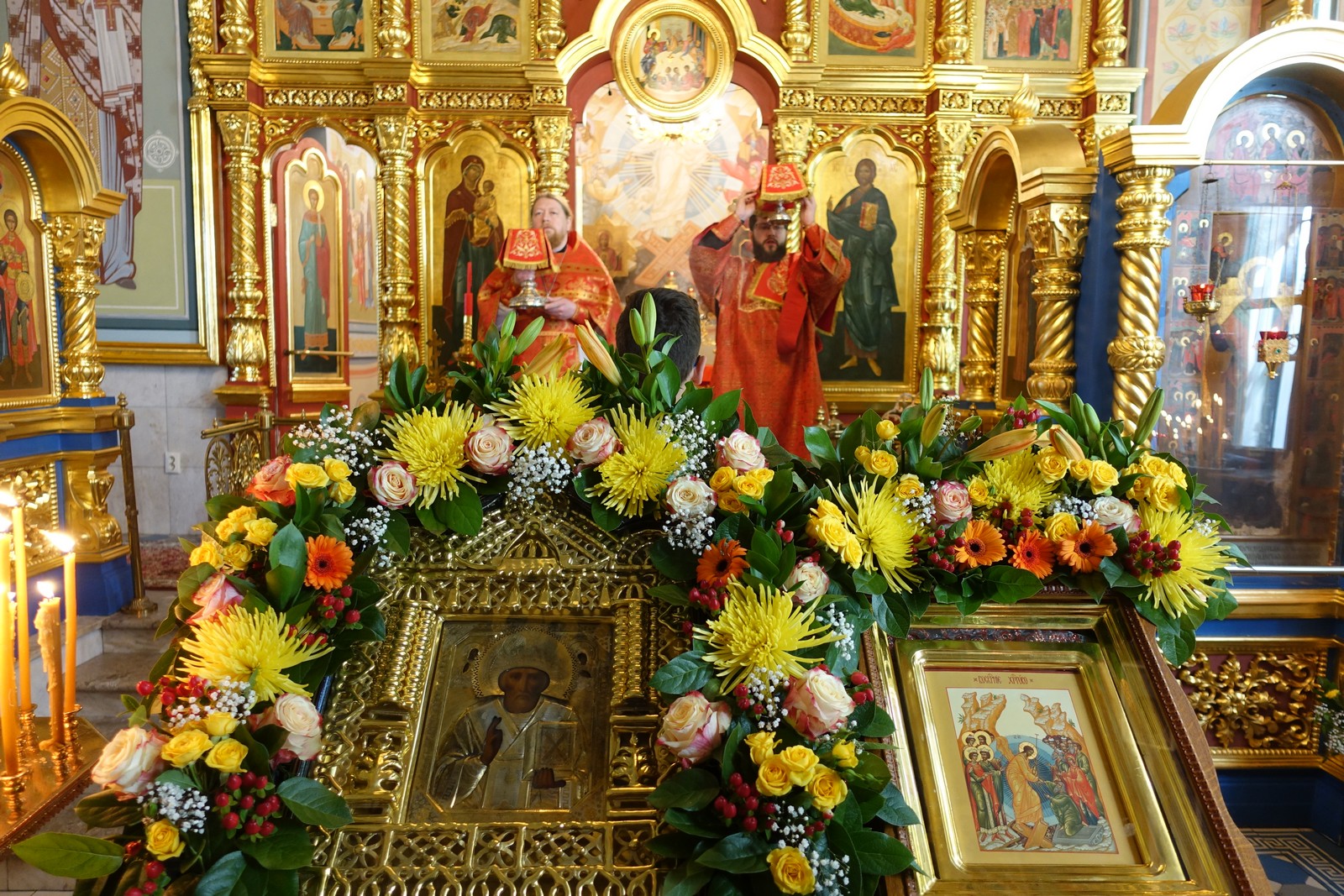 Престольный Праздник в Троице-Лыково в день памяти святителя Николая Чудотворца