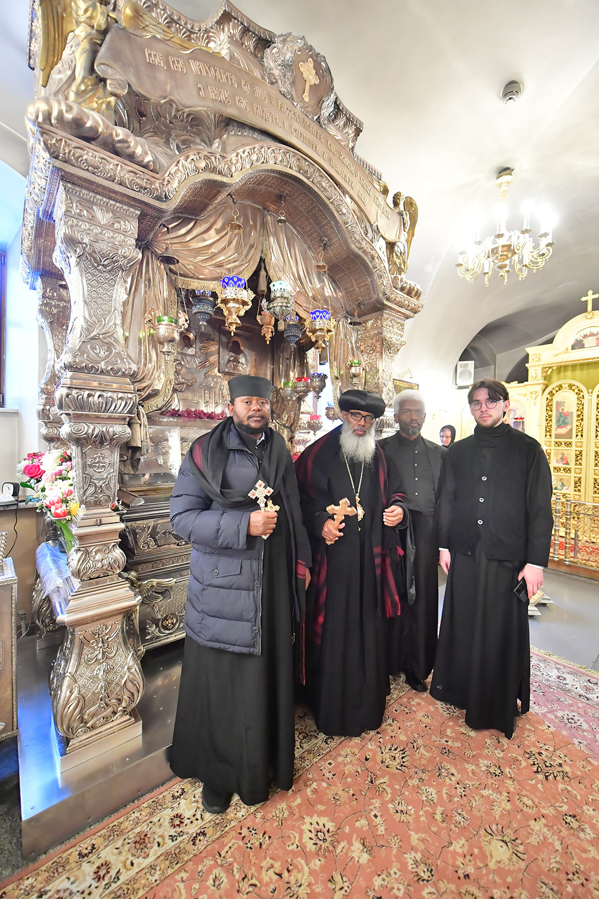 В Покровский монастырь прибыла делегация Эфиопской Церкви