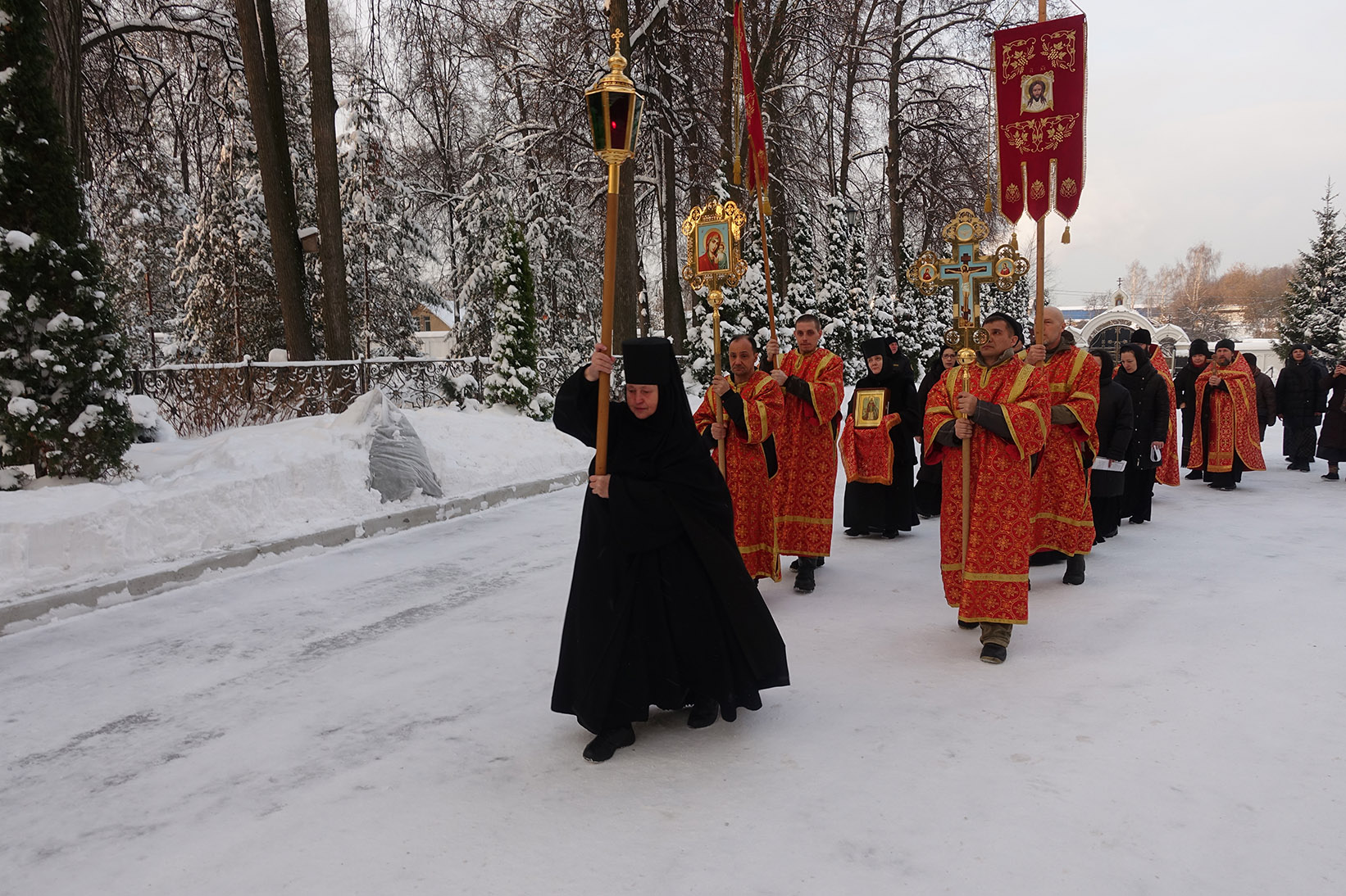 Престольный праздник на подворье в Троице-Лыково. День памяти святой великомученицы Екатерины 