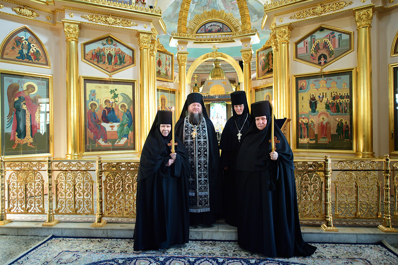 Постриг в Покровском ставропигиальном женском монастыре