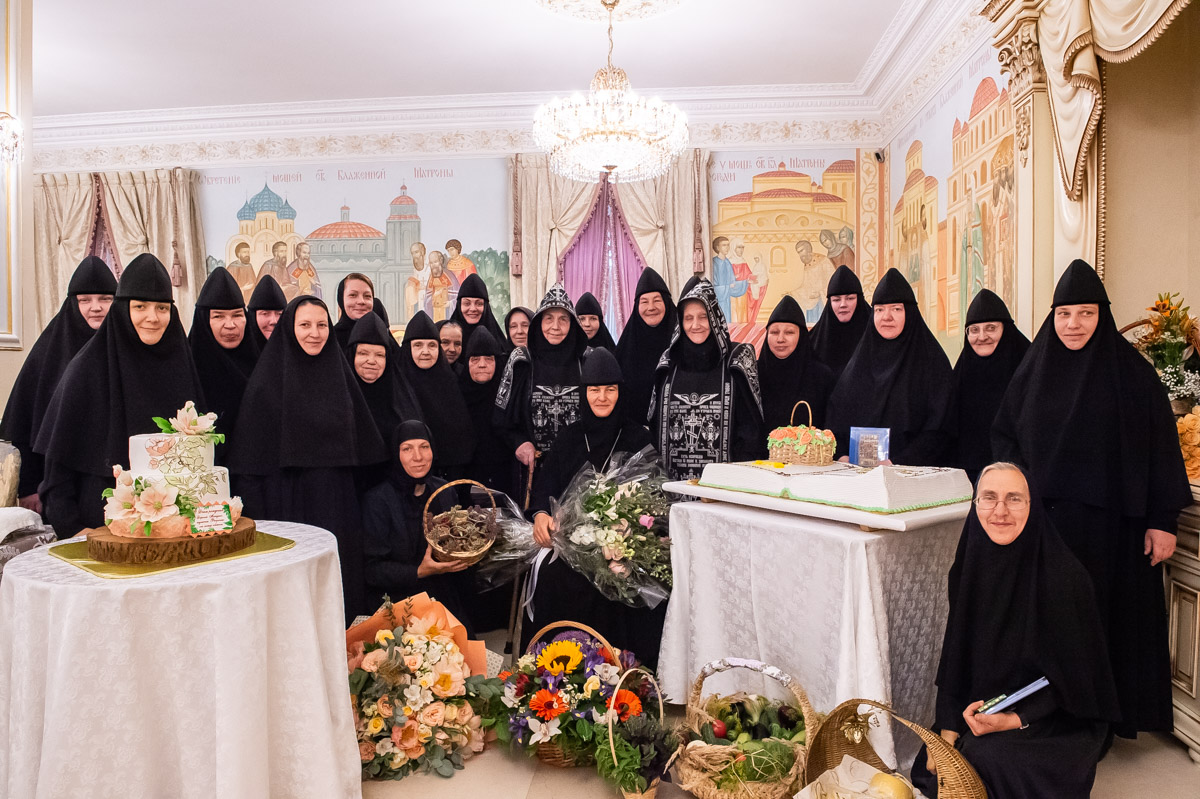 День рождения настоятельницы Покровского монастыря