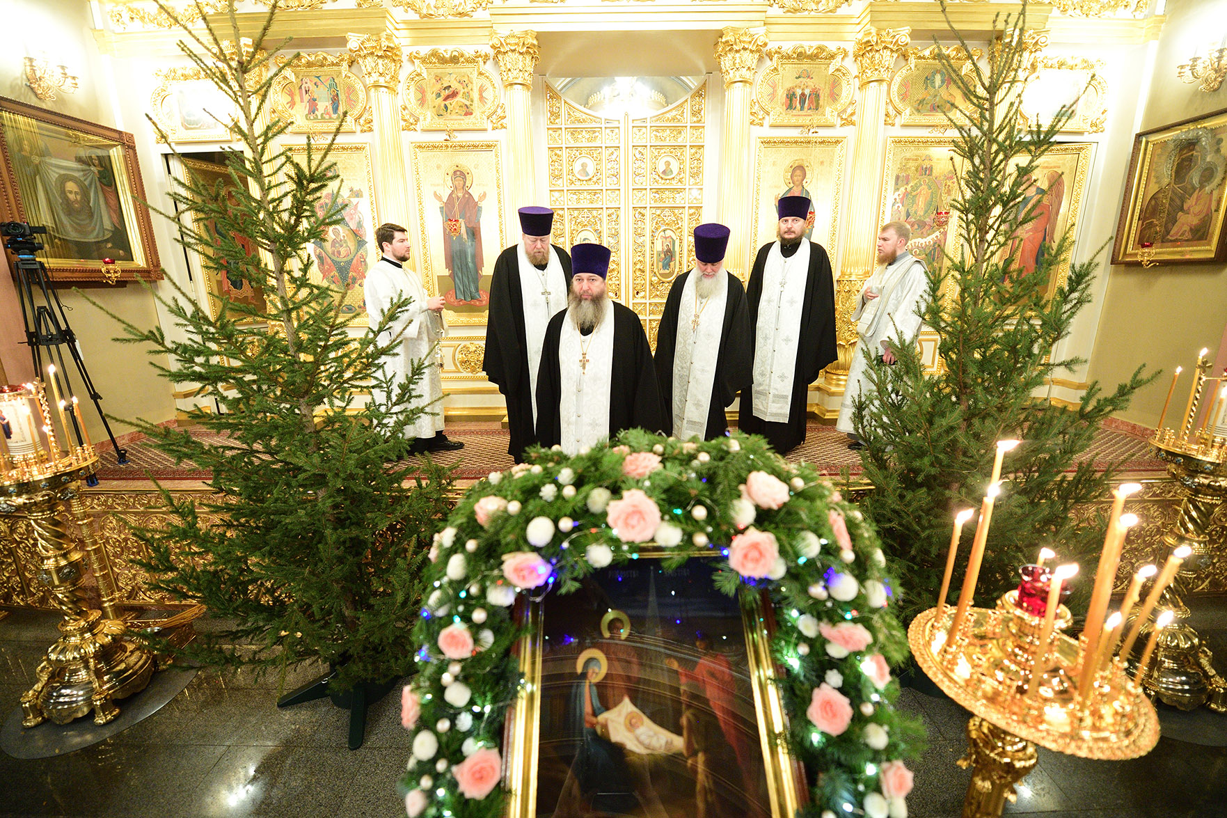 Рождество Христово. Покровский женский монастырь. Всенощное бдение