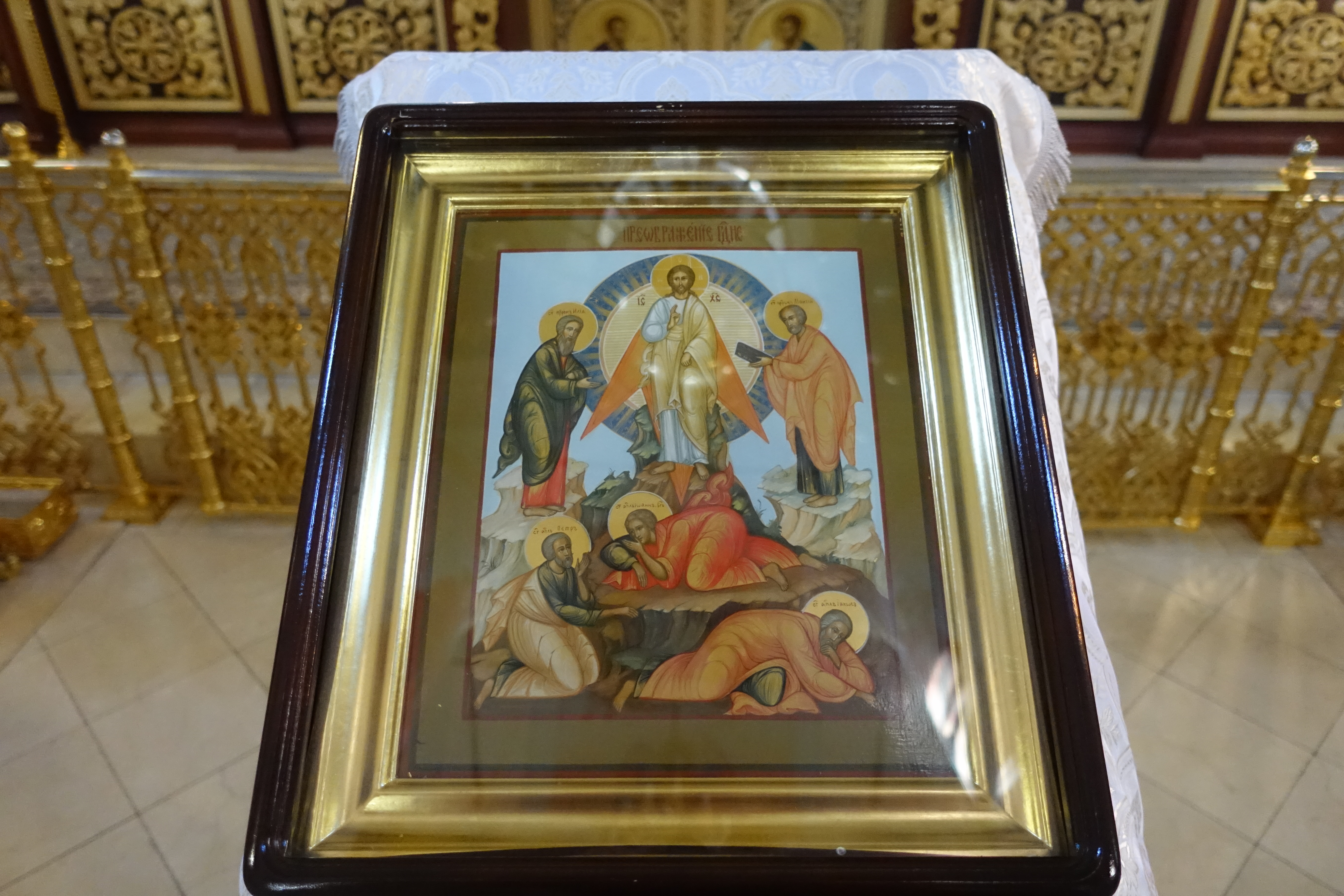 Праздник Преображения Господня на подворье Покровского монастыря в селе Марково