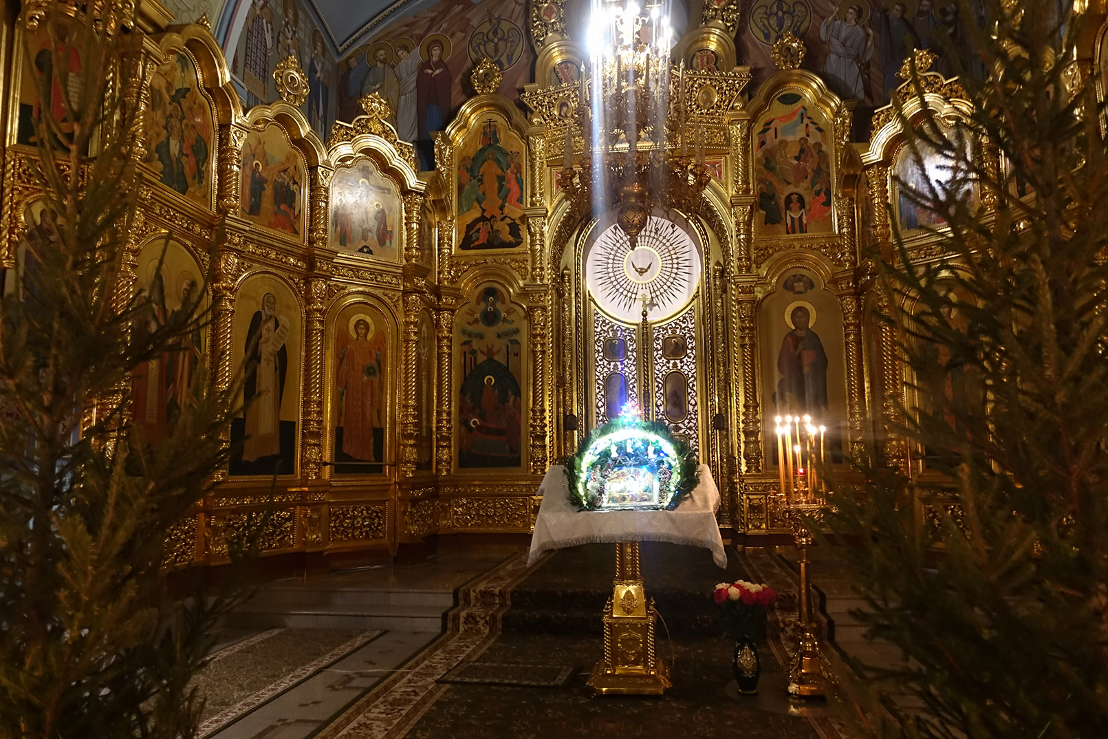 Рождество Христово на подворье Покровского женского монастыря в Троице-Лыково