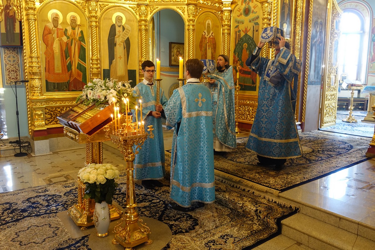Праздник Благовещения на подворье Покровского монастыря в Троице-Лыково