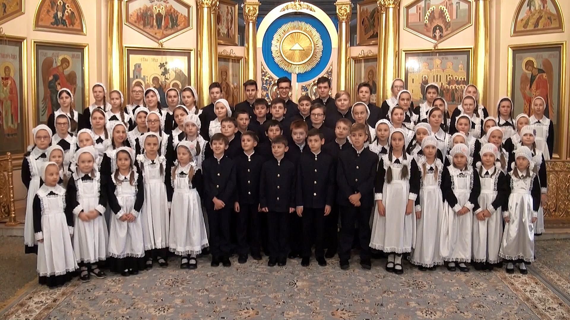 Концерт учеников православной гимназии на праздник Покрова Божией Матери