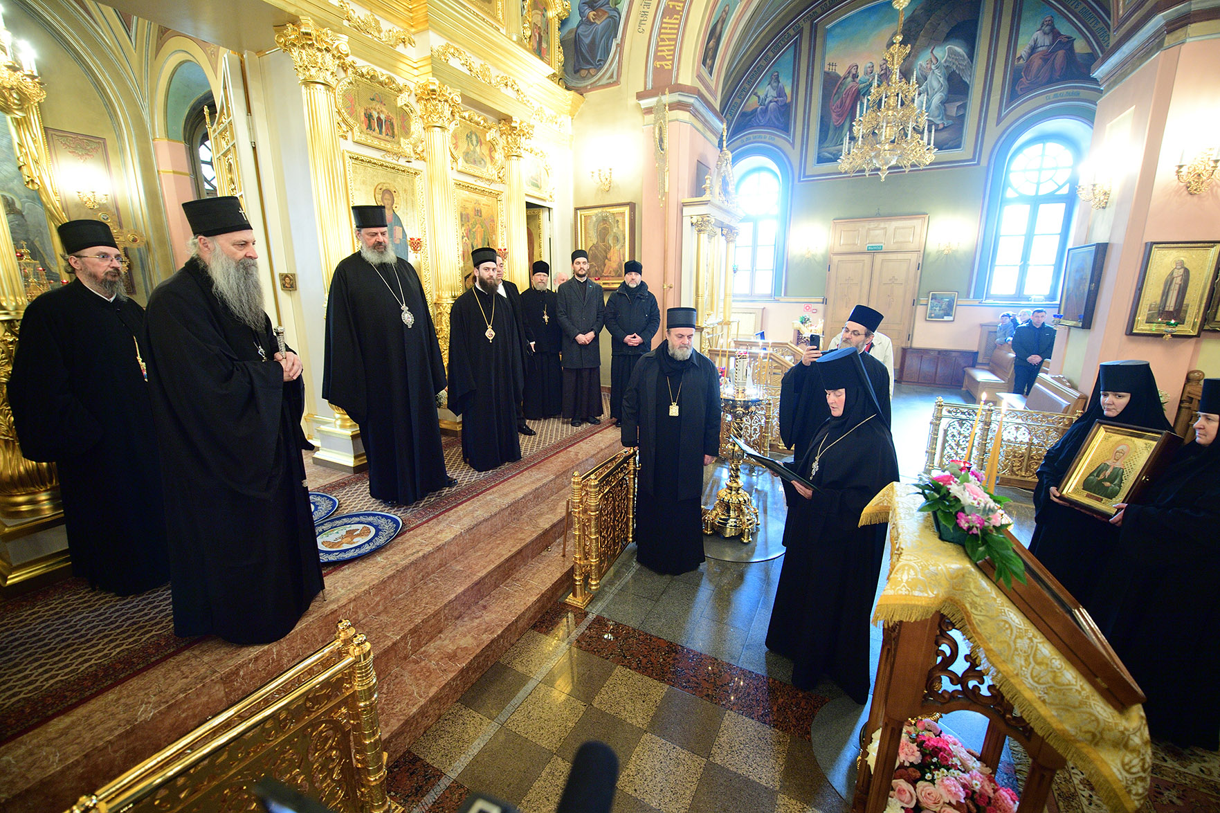 Предстоятель Сербской Православной Церкви посетил Покровский женский монастырь
