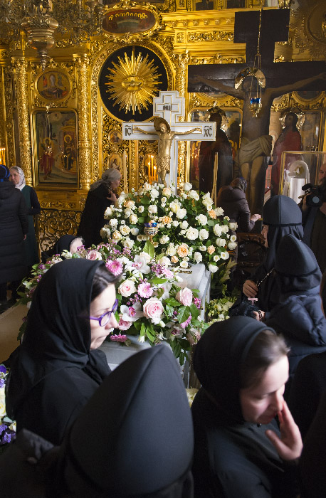 Панихида по Святейшему Патриарху Алексию II в Елоховском соборе