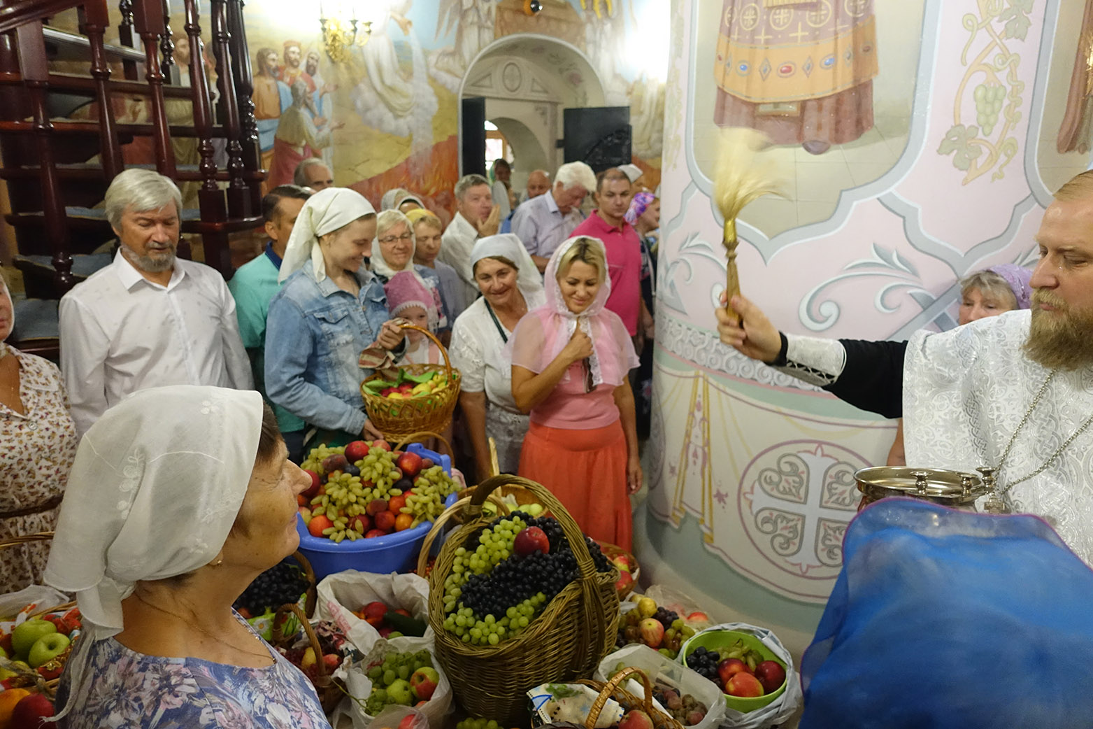 Праздник Преображения Господня на подворье обители в селе Марково 
