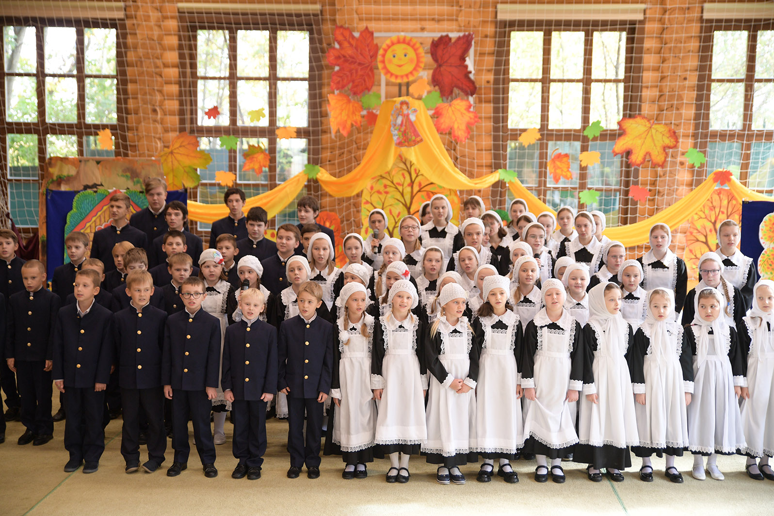 День учителя на подворье в Троице-Лыково в Православной гимназии