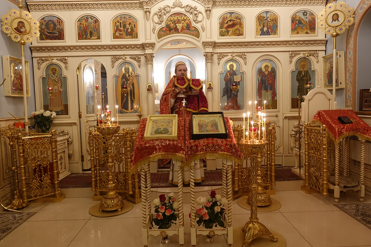 День Канонизации и 70-летие преставления святой Матроны Московской на подворье в Аннино