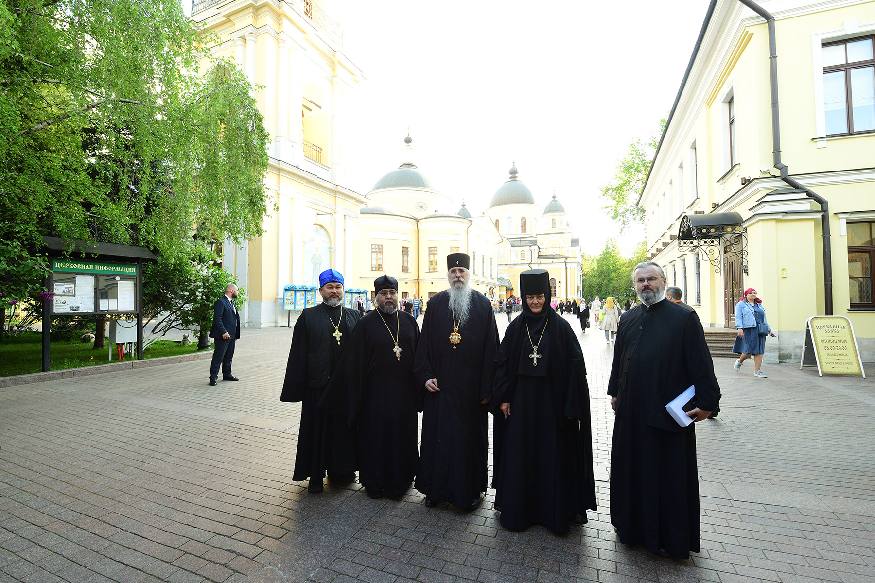 Покровскую обитель посетила делегация Православной Церкви в Америке во главе с епископом Ситкинским и Аляскинским Алексием