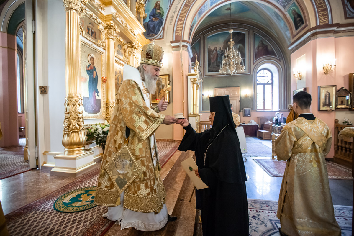 55-лет со дня рождения настоятельницы Покровского монастыря игумении Феофании