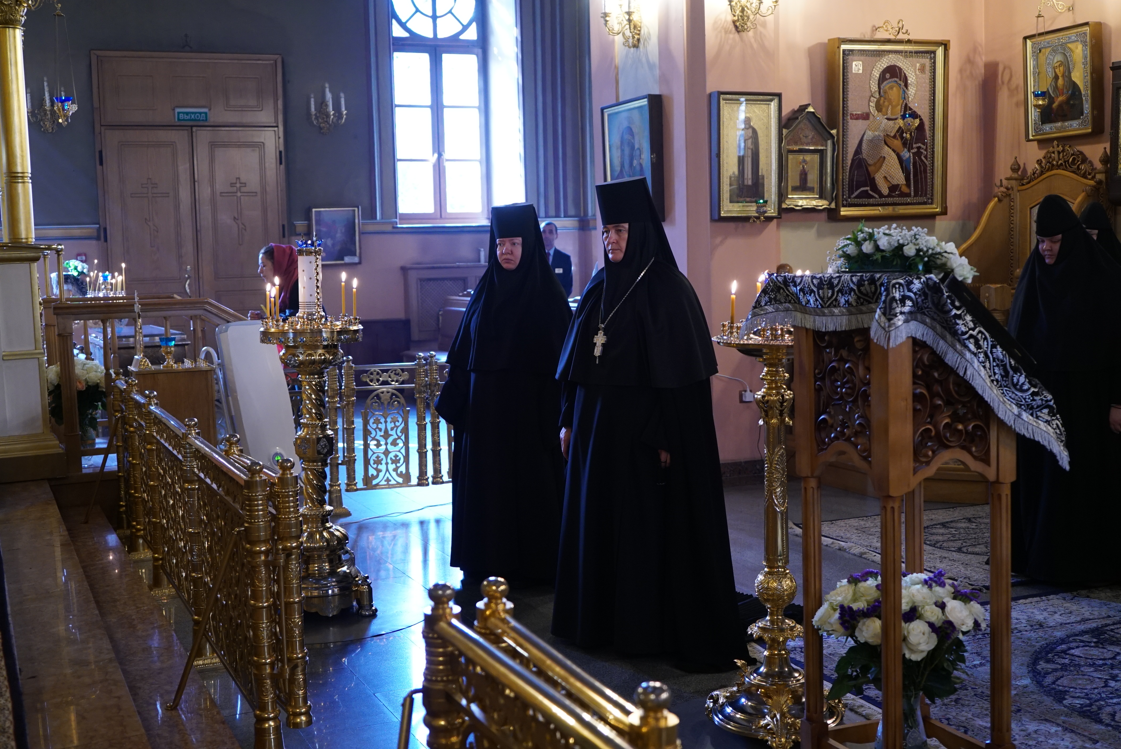 В Покровском монастыре молитвенно отметили 26-летие монашеского пострига игумении Феофании