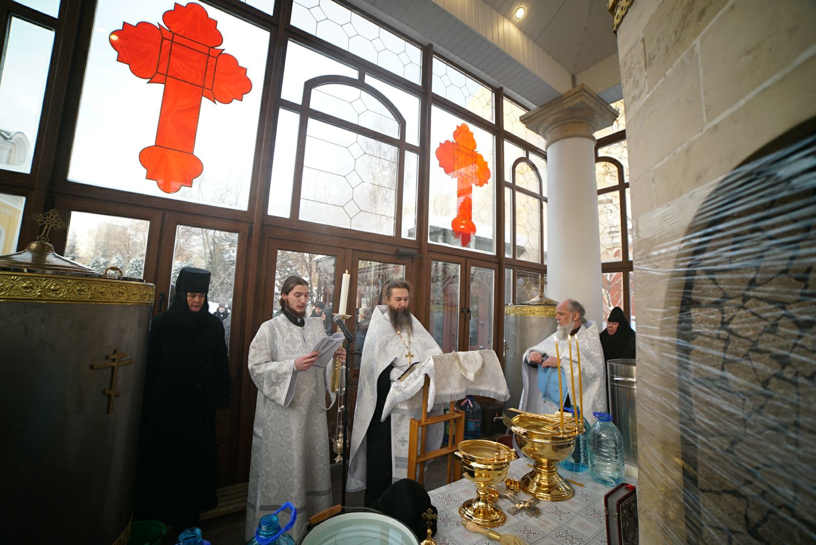 Праздник Богоявления в Покровском монастыре