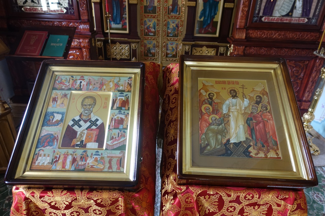 День памяти святителя Николая - престольный праздник на подворье Покровского монастыря в Марково
