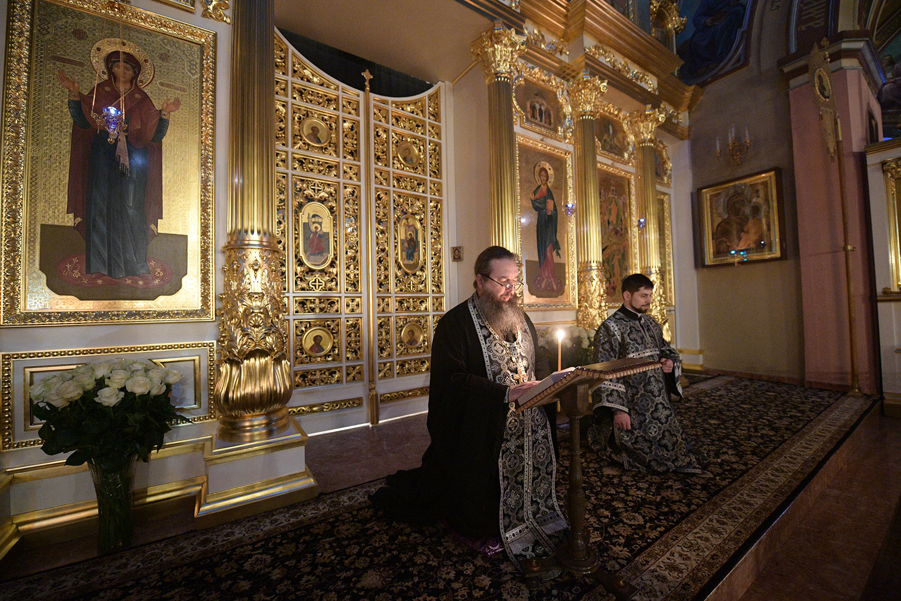 Прощеное воскресение в Покровском ставропигиальном женском монастыре