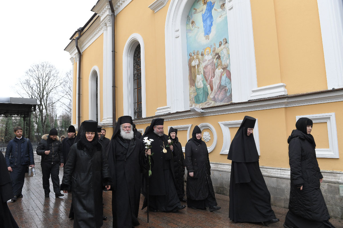Покровский женский монастырь посетил Предстоятель Александрийской Церкви