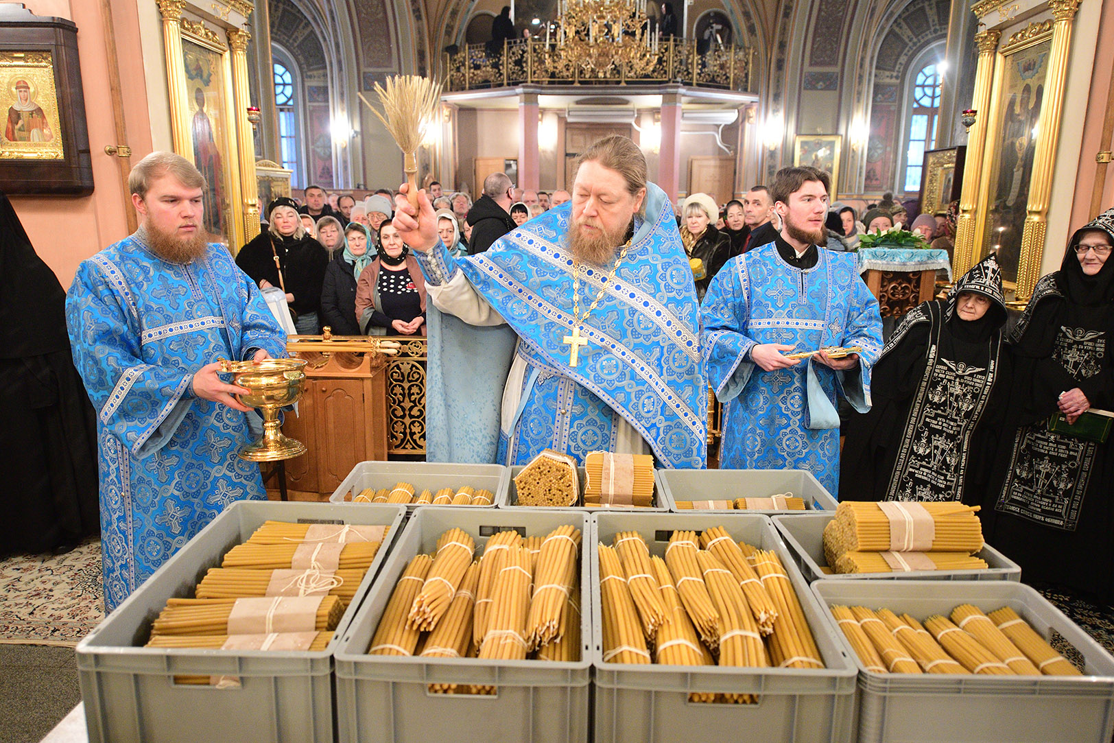 Праздник Сретения Господня в Покровском ставропигиальном женском монастыре