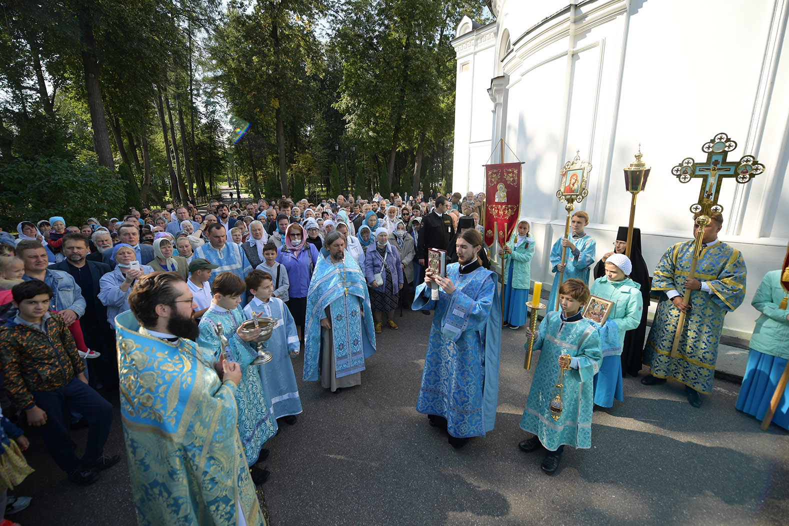 Престольный праздник Успения Пресвятой Богородицы на подворье обители в Троице-Лыково