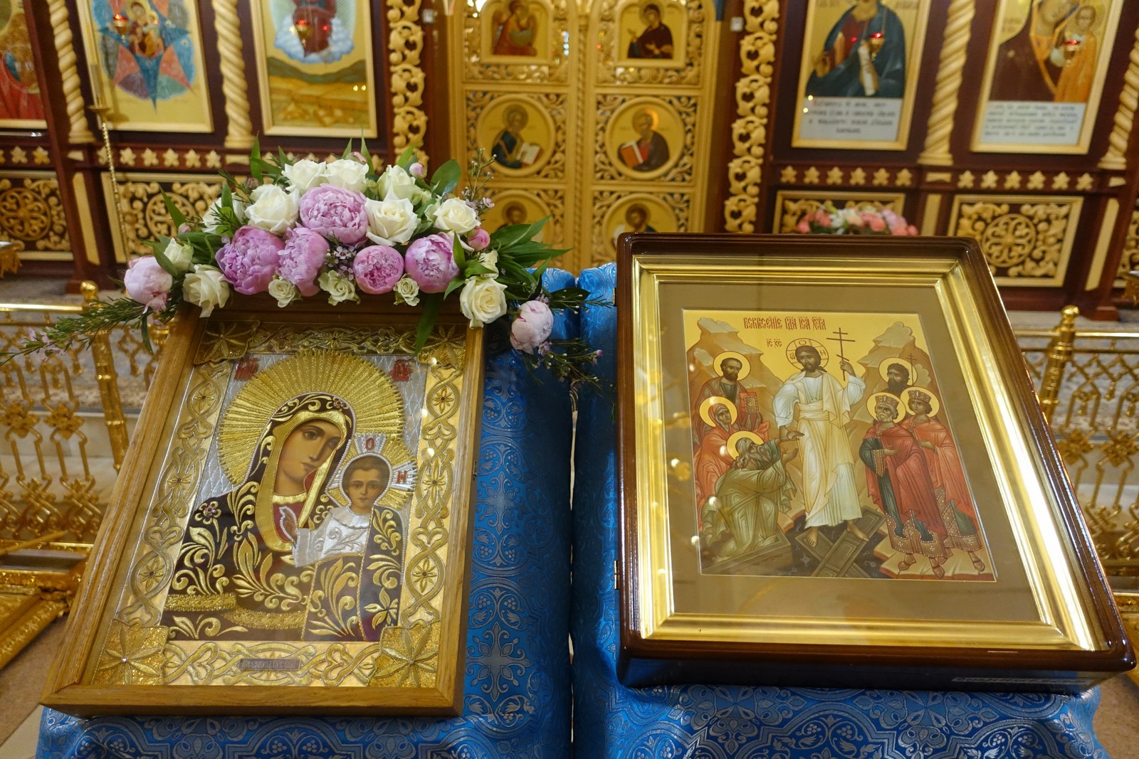 Престольный праздник подворья Покровского монастыря на Казанскую икону Божией Матери