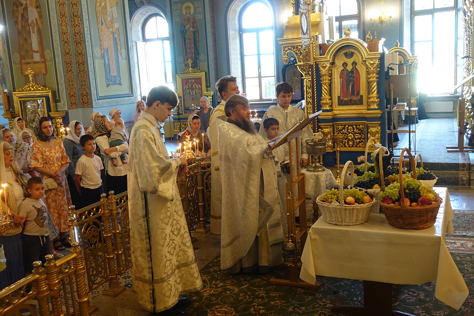 Праздник Преображения Господня в Троице-Лыково на подворье Покровского женского монастыря