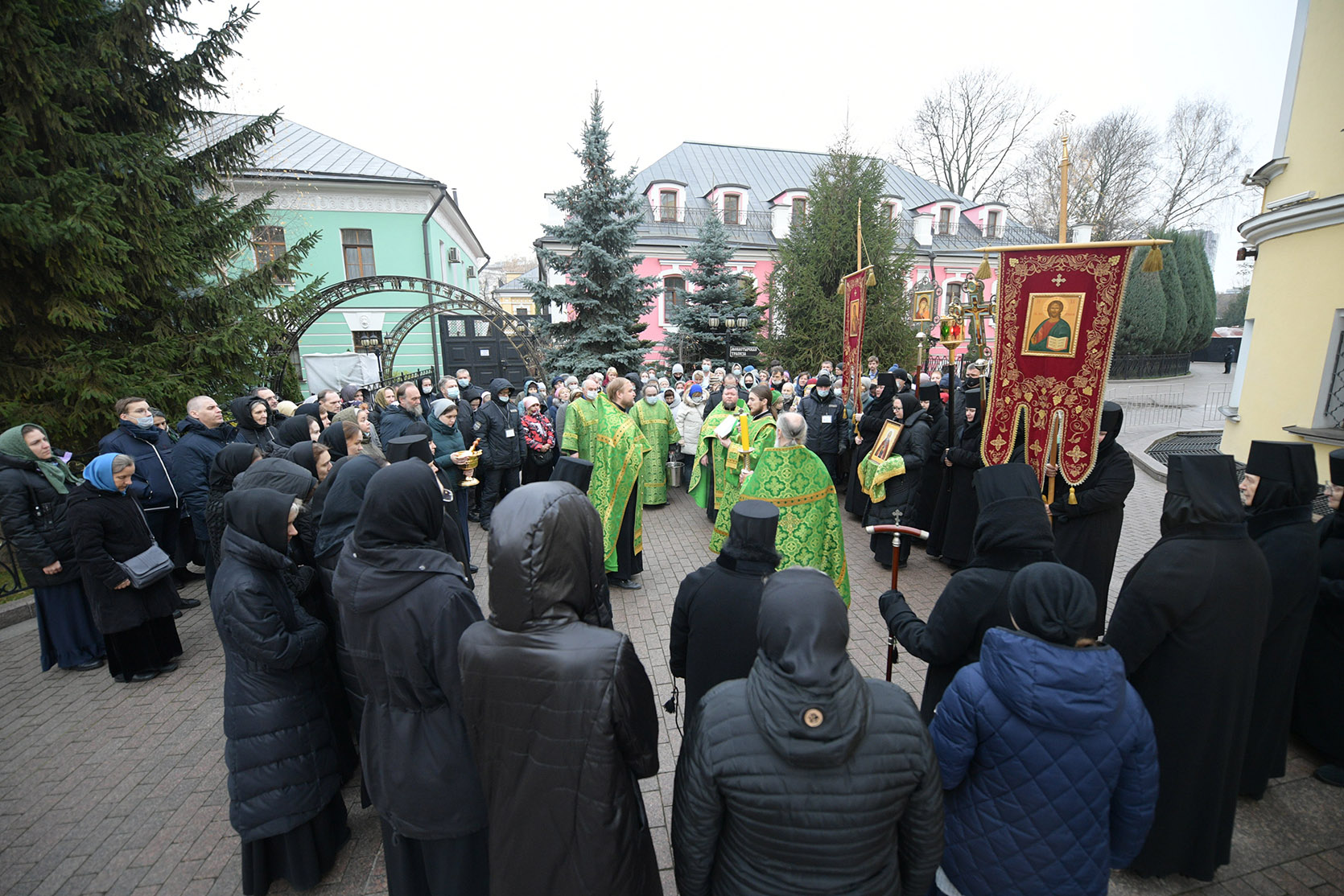 Престольный Праздник Покровского монастыря - день памяти преподобного Илариона Великого